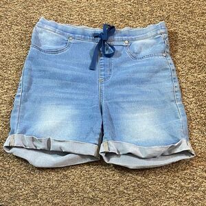 Just Be Blue Stretch Denim Women's Shorts Size S